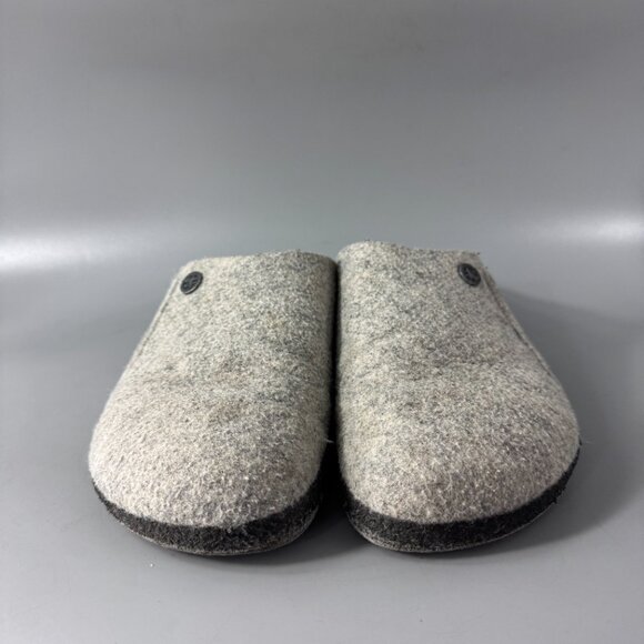 Birkenstock Zermatt Shearling Wool Felt, Light Gray, Size 39 - Picture 5 of 15